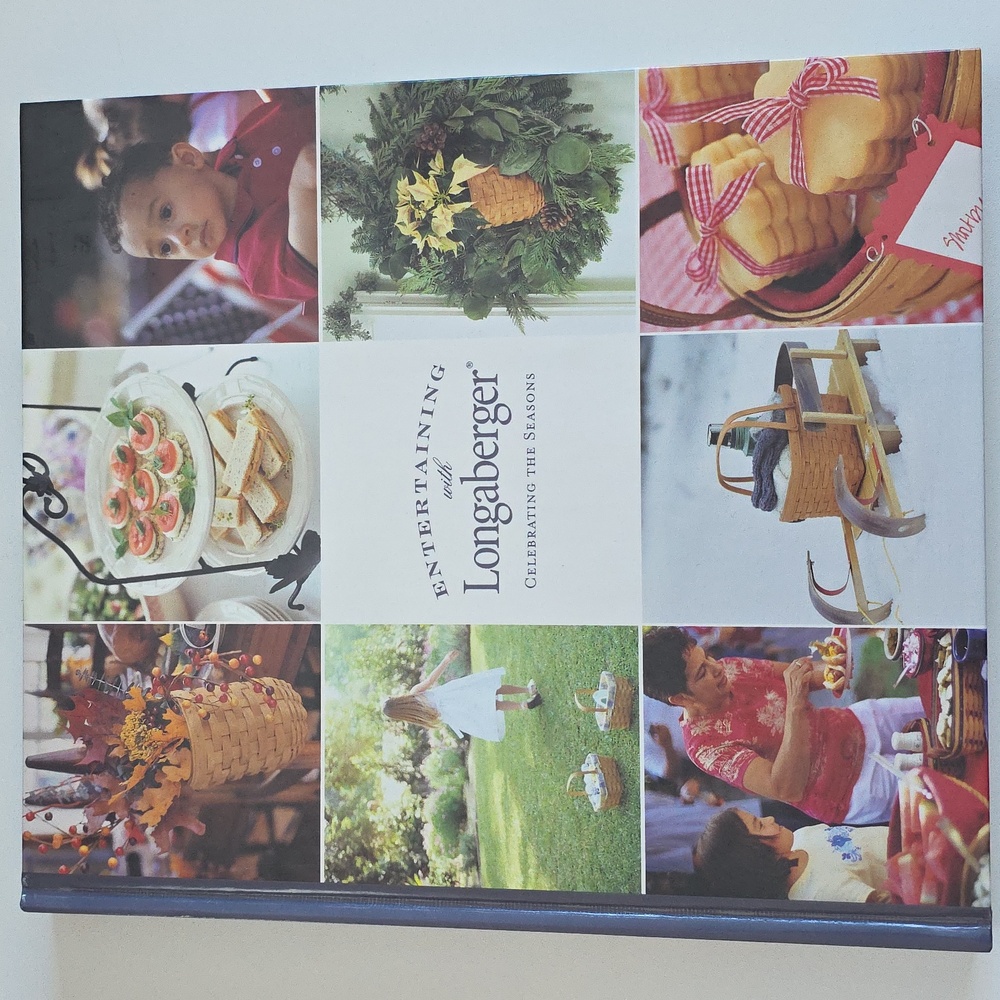 Entertaining with Longaberger Celebrating the Seasons from 2003 - book